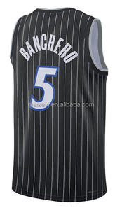 Camisetas de Baloncesto Retro Clásicas Personalizadas de Paolo <span class=keywords><strong>Banchero</strong></span> de la Mejor Calidad, Estilo Urbano Vintage para Hombre - Product Image 2
