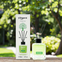 Diffuseur à bâtonnets de 150 ml, design de luxe, parfum frais longue durée, vente en gros d'usine, pour chambre d'hôtel