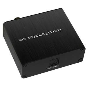 Convertidor de <span class=keywords><strong>Audio</strong></span> Coaxial <span class=keywords><strong>a</strong></span> Óptico GC 192kHz, Adaptador <span class=keywords><strong>Digital</strong></span> Coaxial (<span class=keywords><strong>RCA</strong></span>) <span class=keywords><strong>a</strong></span> Toslink de Aluminio para Barra de Sonido, Blu-ray, TV - Product Image 2