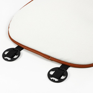 Coussins de siège de voiture en coton et lin, antidérapants, toutes saisons, ensemble d'oreillers décoratifs pour accessoires intérieurs de voiture - Product Image 4