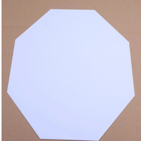 Feuille de polystyrène PS de haute qualité, couleur blanche, 0,2-2,5 mm, feuille diffuseur en plastique PS