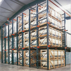 4 couches en métal entrepôt de stockage en acier en métal à longue portée rayonnage, slective supports - Product Image 1
