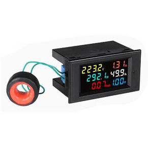 <span class=keywords><strong>D69</strong></span>-2058 nhiều Thông số điện hiển thị AC kỹ thuật số giám sát <span class=keywords><strong>Meter</strong></span> U I P Hz kWh cos AC 200-450V AC 40-300V 100A - Product Image 4