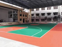 Peinture de revêtement acrylique pour terrain de basket-ball en caoutchouc durable INOLP, fabriquée en Chine, Guatemala