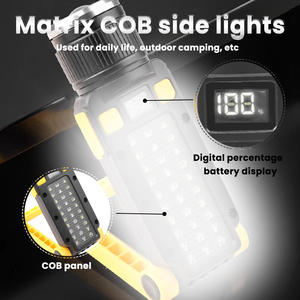 30W ha condotto la luce da lavoro con batteria <span class=keywords><strong>1800</strong></span> Mah a lungo raggio Ultra-luminoso 1200 <span class=keywords><strong>lumen</strong></span> impermeabile per esterno torcia a gancio di uscita - Product Image 3