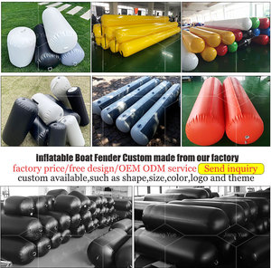 Bouées de marquage de triathlon gonflables en PVC personnalisées, robustes, certifiées CE, pontons, pare-chocs de bateau, pare-battages gonflables pour yachts marins - Product Image 4