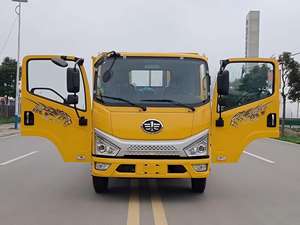 <span class=keywords><strong>Camion</strong></span> de transport à plateau FAW, vente directe d'usine en Chine, personnalisable, pour le transport de machines de construction - Product Image 2