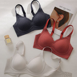 Đồ lót có thể điều chỉnh ngực lớn cho thấy ngực nhỏ hếch chống chảy xệ bên ngực áo ngực áo ngực phụ nữ cỡ lớn - Product Image 2