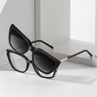MS 81758 SHINELOT Lunettes de lecture pour femmes mignonnes, monture en forme de papillon, monture complète, lunettes de protection contre la lumière bleue, clip-on, montures élégantes et légères