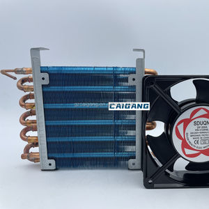 Индивидуальный мини-конденсатор-испаритель с 3 рядами медных трубок 7-3*6*240 - Product Image 4