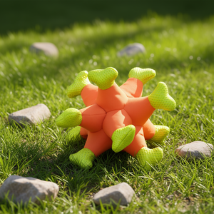 Juguete para Mascotas de Tela con Forma de Erizo de Mar, 24 cm, Juguete Interactivo para Perros - Product Image 3