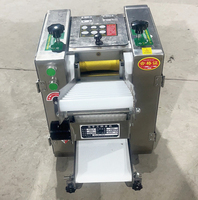Machine à fabriquer des enveloppes de raviolis chinois 220V/110V, 60 pièces par minute, machine à peaux de wontons, fonctionnement facile, machine à raviolis