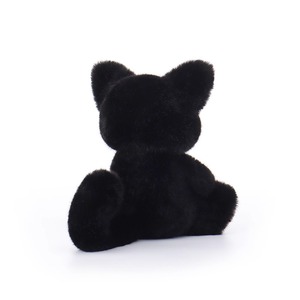 Simulazione morbida personalizzabile all'ingrosso carino e malizioso gatto nero giocattoli di peluche animali regali di compleanno per bambini - Product Image 3