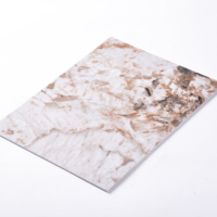 Revêtement mural en PVC imitation marbre, finition brillante, alternative au marbre véritable, installation facile pour la décoration intérieure résidentielle