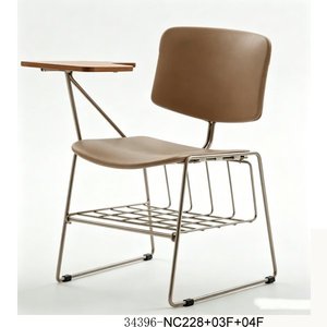 Chaise pp moderne et confortable, chaise en plastique et en acier, chaise de salon, chaise d'extérieur, chaise de salle à manger 34396-NC228 - Product Image 4