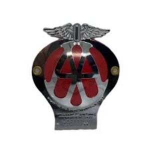 Vintage Metal Motoring Collectable <strong>Car</strong> Grille Automobile Association AA Emblem <strong>Badge</strong> for <strong>Uk</strong> Motor Club Member - Product Image 3