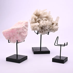 Présentoir carré <span class=keywords><strong>en</strong></span> bois moderne personnalisable à bas prix support de minéraux <span class=keywords><strong>en</strong></span> bois noir pliable cadre <span class=keywords><strong>en</strong></span> acier pour l'affichage de magasin de détail - Product Image 6