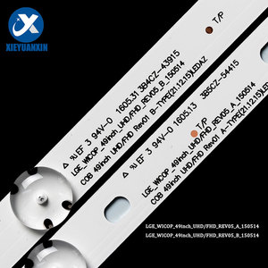Bande LED pour téléviseur, bandes LED de rétroéclairage pour LG 49UF6400, réparation des LED, barre LED XIEYUANXINE_WICOP_49inch_UHD/FHD_REV05_A_150514 - Product Image 4