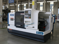 Tour horizontal à lit plat CNC avec système CNC GSK CAK6140V, moyenne capacité, haute rigidité, haute précision, mono-axe