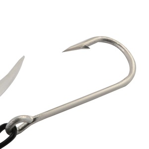 Leurre de pêche souple pour la pêche en mer, gros poissons, <span class=keywords><strong>thon</strong></span>, leurre rose en forme d'oiseau pour la traîne, accessoire de pêche - Product Image 3