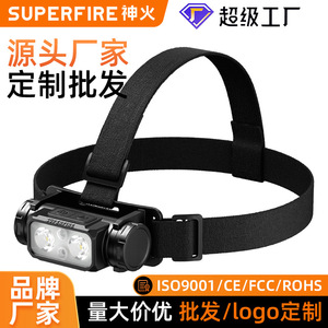 Superfire Headlamp 67g Dual Led Light Adjustable Beam 8.5h Runtime Outdoor Use - Product Image 4
