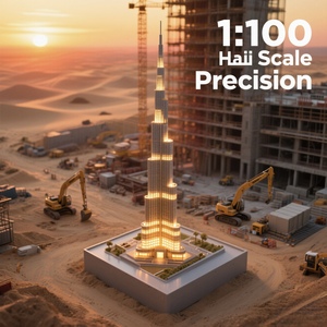 Độ chính xác cao tùy chỉnh 3D in mô hình quy mô kiến trúc để trình bày và lập kế hoạch - Product Image 2