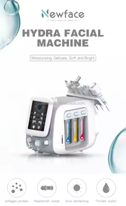 Machine à récurer Hydra <span class=keywords><strong>Derma</strong></span> 6-en-1-Nettoyant portable pour le visage avec prise US, ciblage du visage et soins de la peau professionnels multifonctionnels - Product Image 6