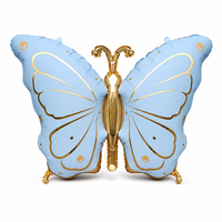 Ballon papillon en feuille mate, 79 x 53 cm