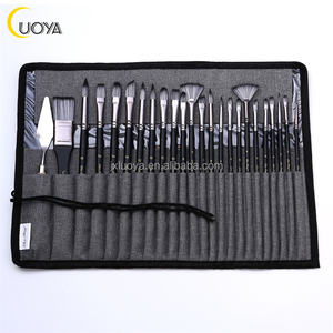 Pinceles de pintura acrílica plana de la mejor marca, Material de nailon, pinceles de <span class=keywords><strong>precio</strong></span> económico - Product Image 1