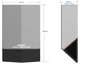 매우 얇은 손 건조기 고속 휴대용 Touchless 자동적인 적외선 감지기 전기 제트기 Airblade 손 건조기 목욕탕