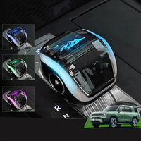 Pommeau de levier de vitesse de voiture en cristal avec remplacement de lumière pour Pékin Bj30 Baic 2021 2022 2023 2024 2025 2026 style automatique