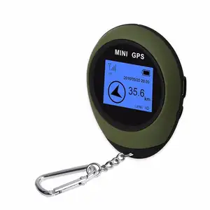 Mini Hand-held keychain GPS Navigator mini GPS tracker without sim card for Outdoor Sport/Travel