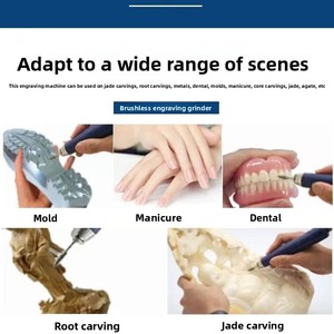 Attrezzatura per Laboratorio Dentistico, Micromotore Elettrico Brushless W-50H da <span class=keywords><strong>50000rpm</strong></span>, Trapano Potente 110V/220V 180W - Product Image 4