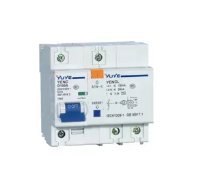 YUYE-interruptor de corriente eléctrico de aire, disyuntor automotriz tipo YENCL 1P + N/2P/3P + N/4P 63-125A Rccb/mcb ac/dc