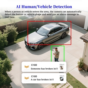 Caméra de sécurité PTZ 4K AI 5MP 8MP IP avec détection humaine, véhicule, visage et flamme, surveillance commerciale/domestique, détection de mouvement Cloud - Product Image 4