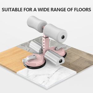 MKAS Entraînement musculaire Équipement d'exercice assis avec 2 ventouses puissantes et support de pied réglable Barre d'assise - Product Image 4