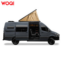 Tente de toit triangulaire WOQI pour 2 personnes, en aluminium, type coquille, en toile Oxford, avec armature droite, quatre saisons, double, pour 4x4 tout-terrain, avec échelle
