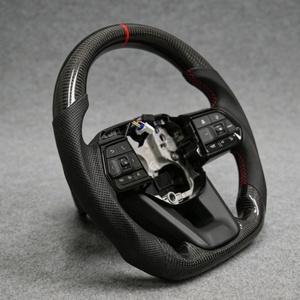 Volante de Fibra de Carbono para <span class=keywords><strong>Toyota</strong></span> Hilux N70 N80 Fortuner Land Cruiser LC300 LC200 Prado LC70 GR, Venta al por Mayor y al Detal - Product Image 4
