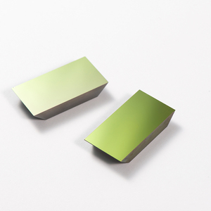 Tùy chỉnh tam giác quang học thạch anh vàng lớp phủ laser chim bồ câu lăng kính truyền cao znse/BK7 Kính 60-40 cào đào bề mặt - Product Image 2