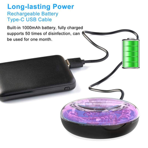 UV1กล่องยึดฟันปลอมสำหรับใช้ในชีวิตประจำวันได้รับการรับรองจาก CE ISO กระจกติดโลโก้แบบกำหนดเอง - Product Image 3