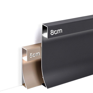 <span class=keywords><strong>Plinthe</strong></span> LED Lumineuse en Alliage d'Aluminium, Forme Arc, Style Moderne Minimaliste de Luxe, 509mm, Toucher Doux, Vente en Gros Directe Usine Foshan - Product Image 1