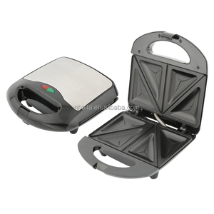 Aifa - Plancha Eléctrica Antiadherente Negra para Uso Doméstico, Nueva y <span class=keywords><strong>Económica</strong></span>, para Paninis, Waffles y Sándwiches - Product Image 3