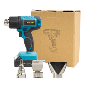 Aire caliente inalámbrico con pilas <span class=keywords><strong>de</strong></span> 20V <span class=keywords><strong>de</strong></span> grado DIY Industrial para pistola <span class=keywords><strong>de</strong></span> calor precio barato 2000W potencia <span class=keywords><strong>de</strong></span> salida nominal ajuste <span class=keywords><strong>de</strong></span> temperatura - Product Image 1