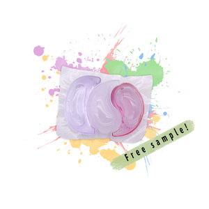 Cápsulas de lavandería Protección de color Lavado de ropa Eliminación de satén Cápsulas de detergente para ropa para productos de limpieza para el hogar - Product Image 1