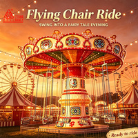 Manège à chaises volantes rotatives pour parcs d'attractions à vendre