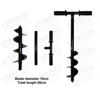 Outils de jardin de haute qualité tarière de terre Machine Post Hole Digger tarière à main à vendre