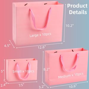 Bolsas de Regalo de Papel Negro al por Mayor con Logotipo, Bolsa de Compras de Papel con Asa, Venta Caliente - Product Image 2
