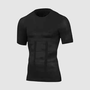 Sous-vêtement de sport pour homme personnalisé, coupe ajustée, compression, séchage rapide, soutien abdominal, respirant, tricoté pour le remodelage corporel - Product Image 2