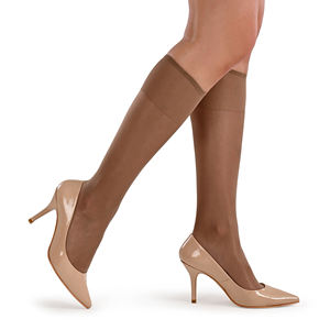 Toby Stockings - Pack de 3 paires de bas transparents mi-cuisses pour femmes - Product Image 1