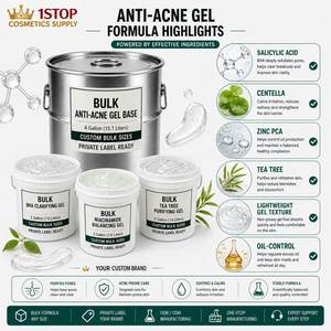 Emulsión Hidratante para la Piel Isov Beauty Salon, Crema en Gel de Centella, Desmaquillante, Loción Tonificante para Limpiar Poros y Puntos Negros - Product Image 3